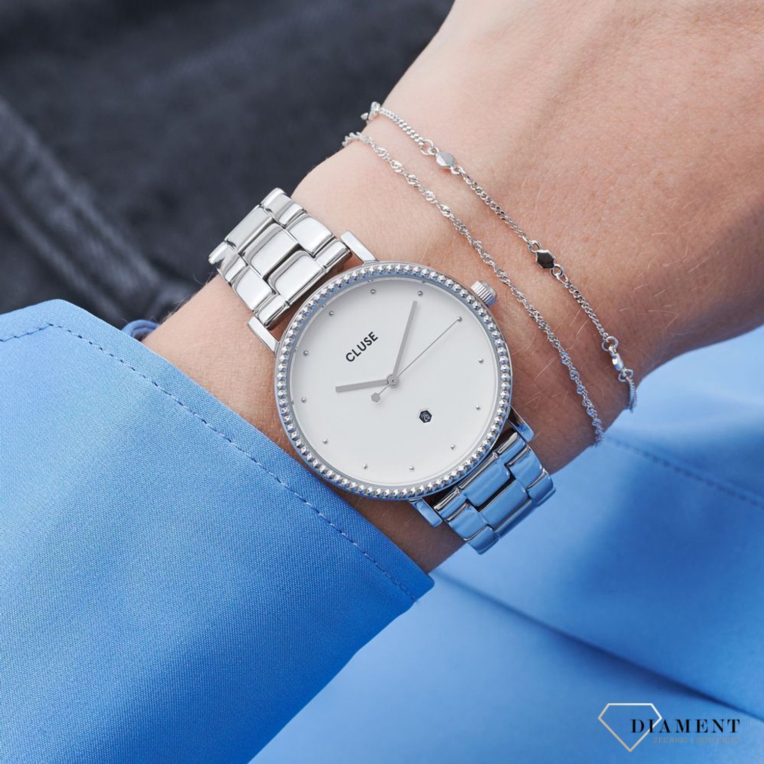 Zegarek damski CLUSE z kolekcji Le Couronnement (2).jpg