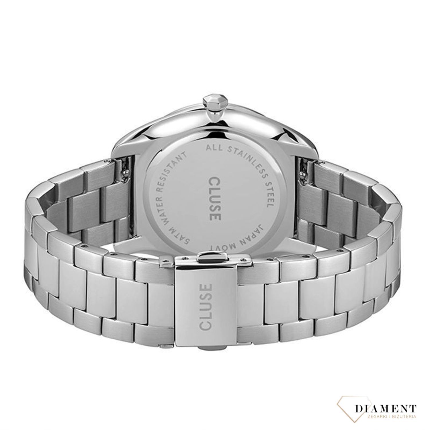 Zegarek damski Cluse to idealny pomysł na prezent. Zegarek w barwie srebrnej o klasycznej okrągłej kopercie i pięknej białej tarczy. Zapraszamy!  (2).jpg