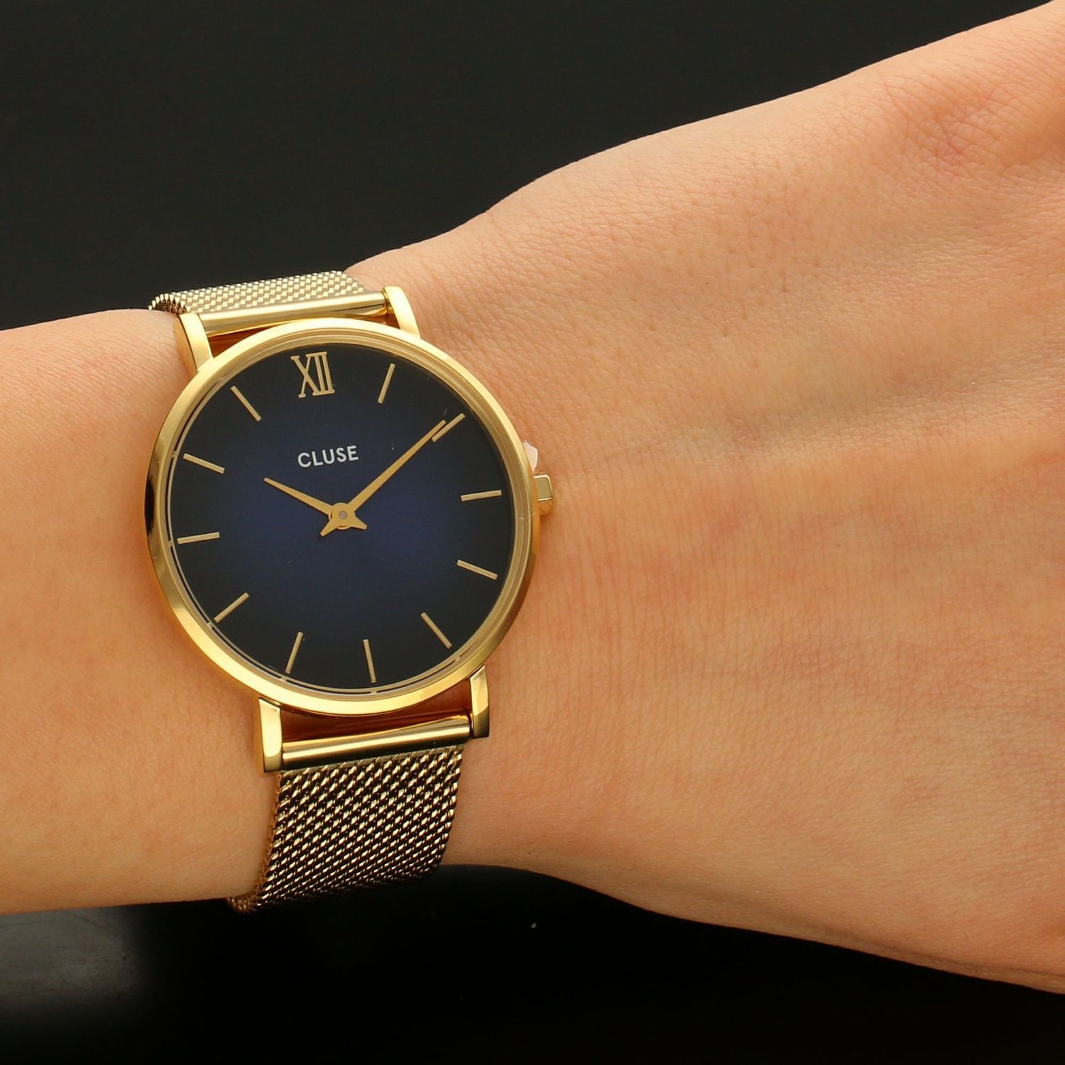 Zegarek damski CLUSE Minuit Mesh Gold CW10202Zegarek damski CLUSE Minuit Mesh Gold CW10202vhghg.jpg