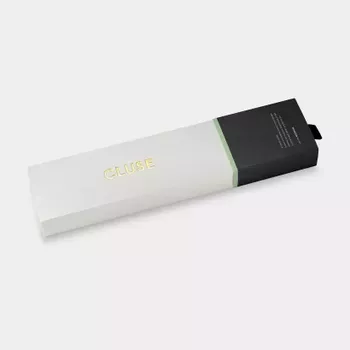 Zegarek damski na złotej bransolecie z zieloną tarczą Cluse CW10206 (3).webp