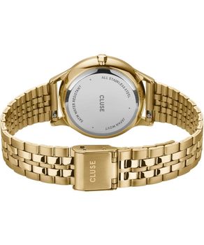 Zegarek damski Cluse Minuit Multifunction CW10707 Gold Black Dial 34 mm zapięcie.jpg