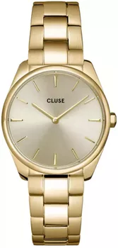 Zegarek damski na bransolecie Cluse damski Petite Gold CW11212 (3).webp