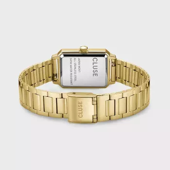 Zegarek damski prostokąt Cluse na bransolecie Fluette Steel Full Gold CW11507 (4).webp