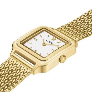 Zegarek damski CLUSE Gracieuse Mini CW15509 złoty na bransolecie mesh 21 mm (3).jpg