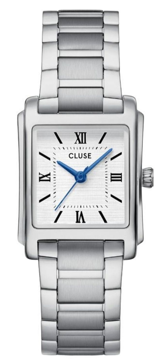 Zegarek damski CLUSE Anglée CW16602 srebrny prostokątny 22 mm (2).jpg