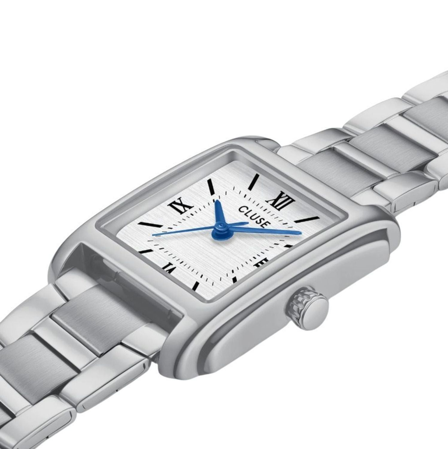 Zegarek damski CLUSE Anglée CW16602 srebrny prostokątny 22 mm (2).jpg