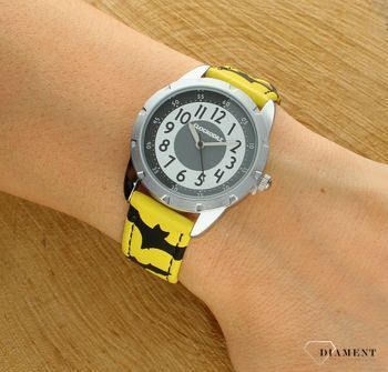 Zegarek dziecięcy dla chłopca Batman Superbohater CWB0050 Clockodile.jpg