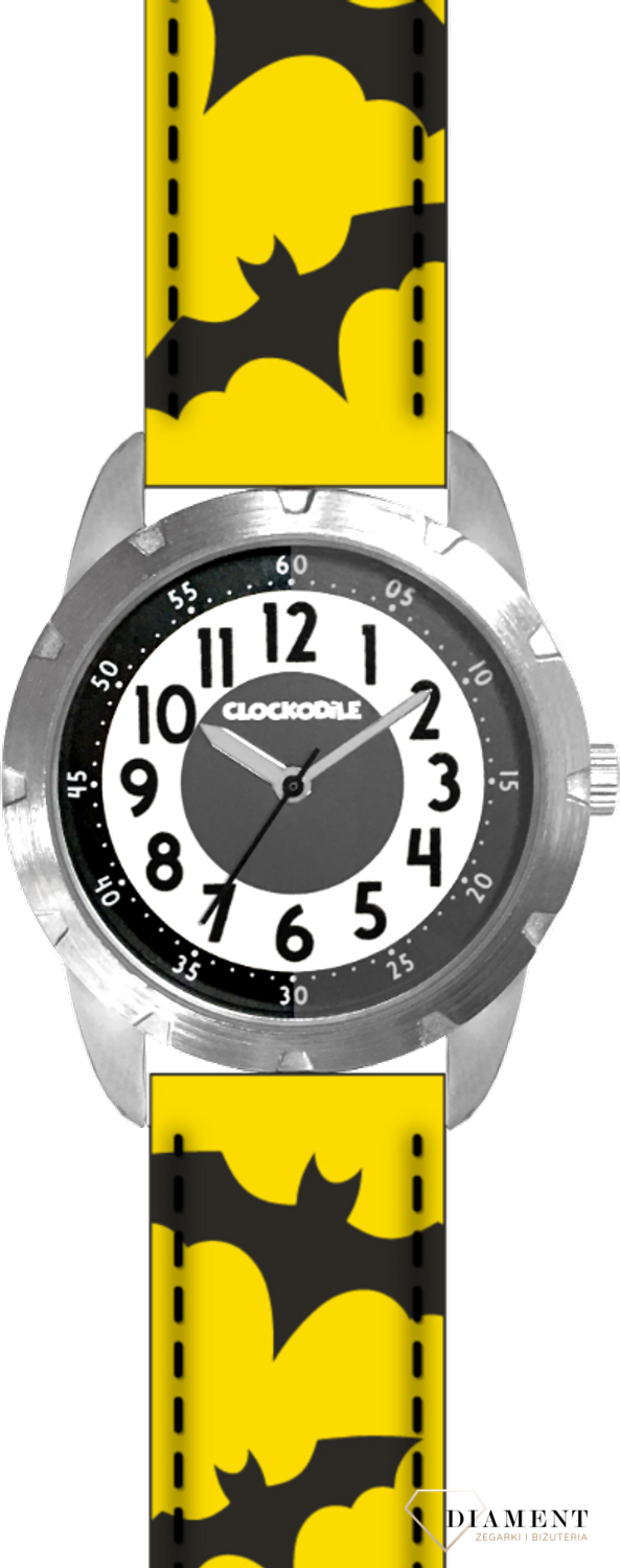Zegarek dziecięcy dla chłopca Batman Superbohater CWB0050 Clockodile