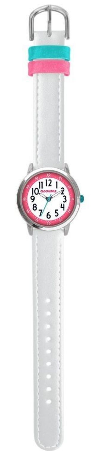 Zegarek dziecięcy dla dziewczynki Biała klasyka CWG5076. Zegarek dla dziecka LAVVU CLOCKODILE CWG5076 na baterię. Zegarek dla dziecka. Dziecięcy pierwszy zegarek. Zegarek do łatwego odczytania godziny. Na prezent. Zegarek dla dzie.jpg