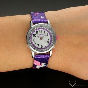 Zegarek dla dziecka LAVVU CLOCKODILE CWG5102 fioletowy w jednorożce. Zegarek dla małej dziewczynki. Zegarek dziecięcy. Zegarek na pasku dziecięcy. Zegarek idealny na pomysł dla dziecka. Dla dziewczynki (5).jpg