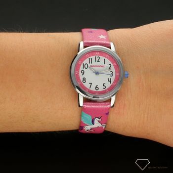 Zegarek dla dziecka LAVVU CLOCKODILE CWG5110 różowy w jednorożce.  Zegarek dla małej dziewczynki. Zegarek dziecięcy. Zegarek na pasku dziecięcy. Zegarek idealny na pomysł dla dziecka. Dla dziewczynki (2).jpg