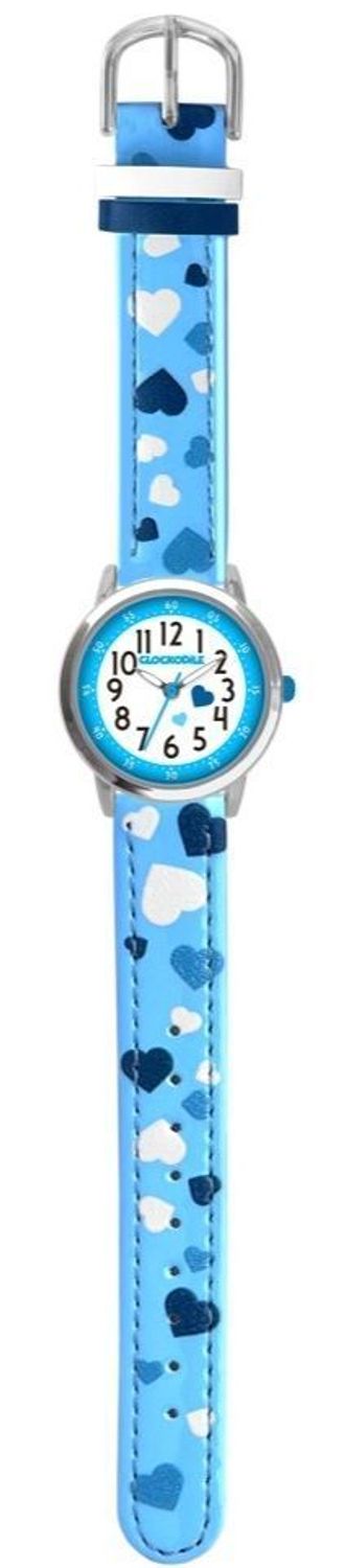 Zegarek dla dziewczynki Clockodile CWG5210 kotki. Zegarek dla dziewczynki Clockodile CWG5210 serduszka. Zegarek dla dziecka LAVVU CLOCKODILE CWG5210, wyposażony jest w kwarcowy mechanizm, zasilany za pomocą bateri.jpg