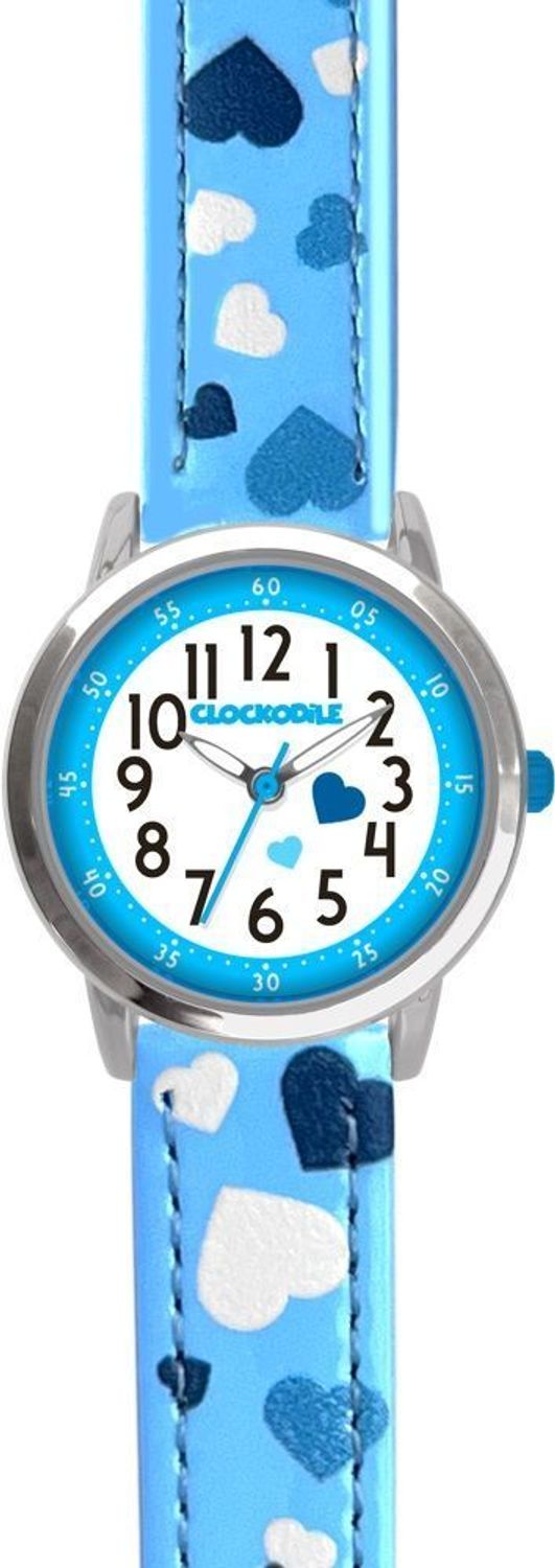 Zegarek dla dziewczynki Clockodile CWG5210 kotki. Zegarek dla dziewczynki Clockodile CWG5210 serduszka. Zegarek dla dziecka LAVVU CLOCKODILE CWG5210, wyposażony jest w kwarcowy mechanizm, zasilany za pomocą bateri.jpg