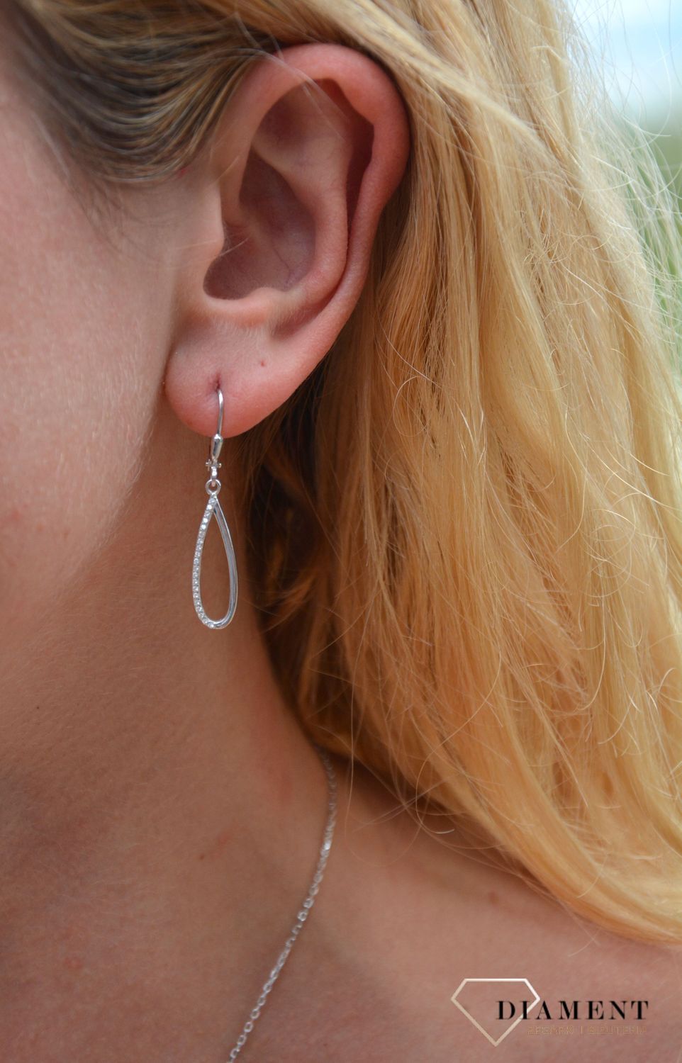 Kolczyki srebrne wiszące Infinity DAKZ0014.jpg