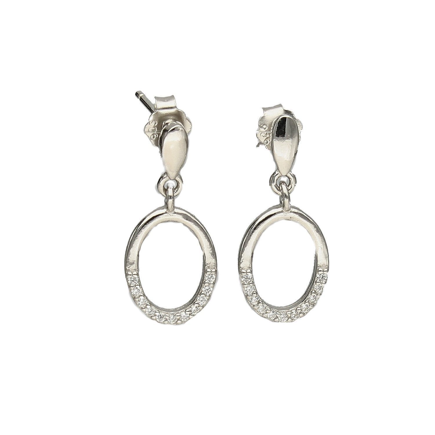 Kolczyki srebrne Infinity DAKZ0050 koło z cyrkonią.jpg