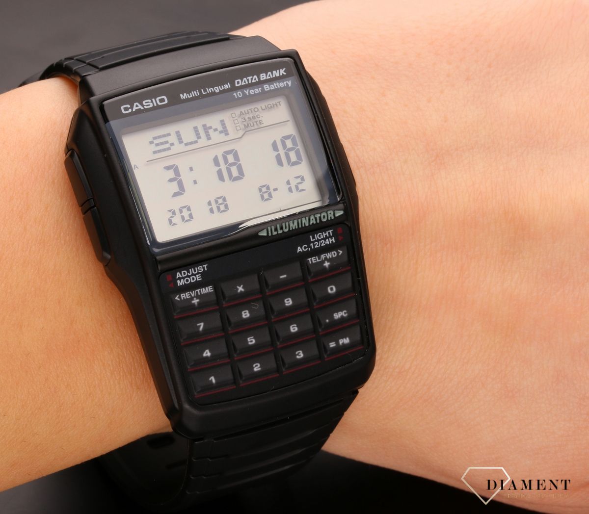 Męski zegarek CASIO Sport Data Bank DBC-32-1AEF.jpg