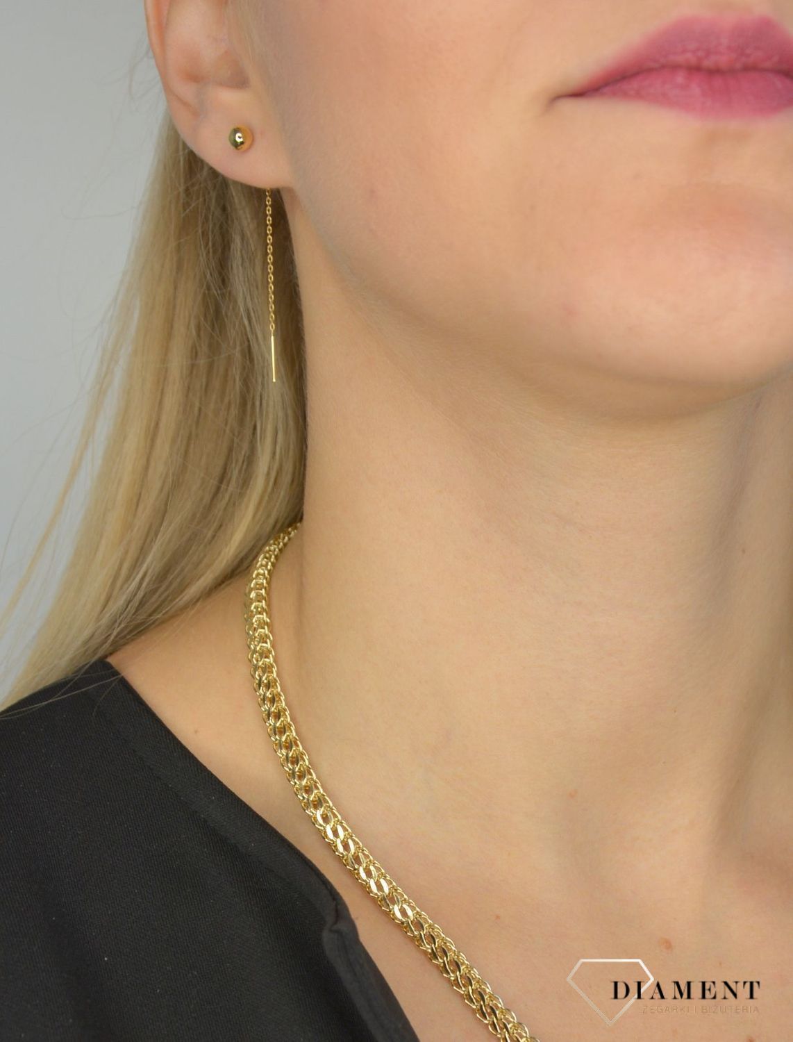 Kolczyki złote 585 przeciągane kuleczki DBK000000-045.jpg