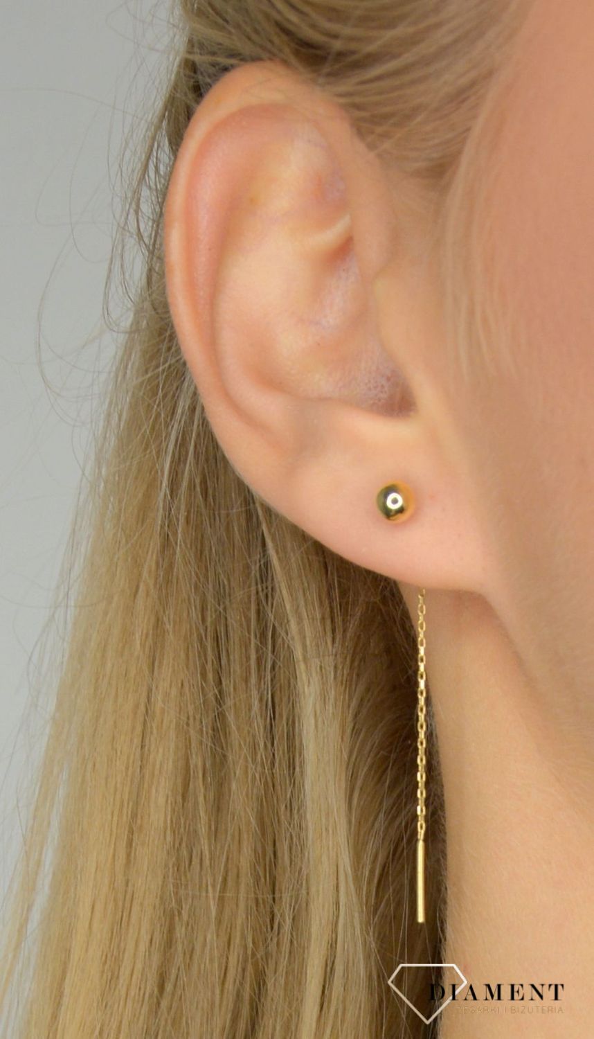 Kolczyki złote 585 przeciągane kuleczki DBK000000-045.jpg