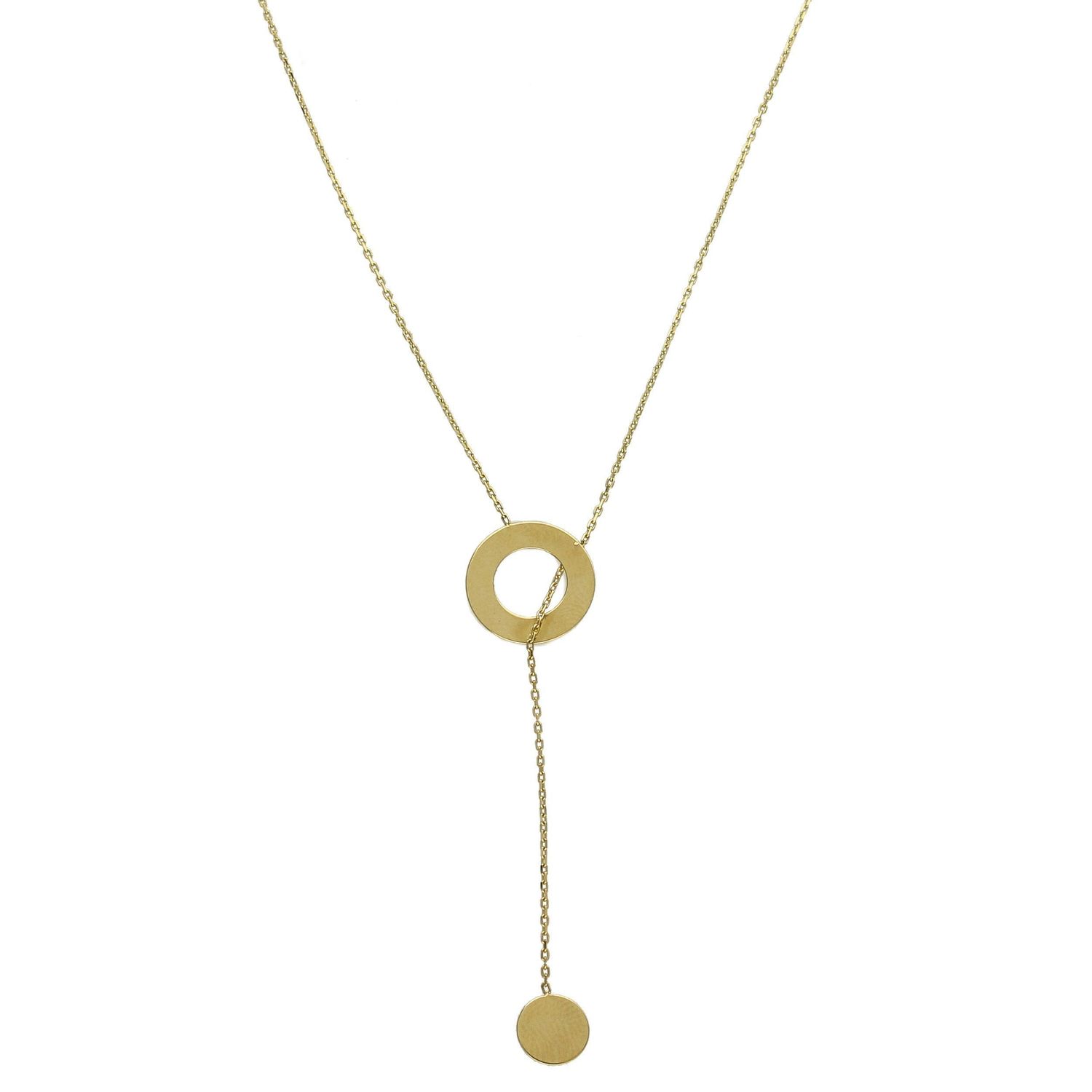 Naszyjnik  złoty z elementem wiszącym DBN000000-100.jpg