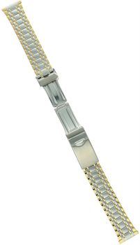Stalowa bransoleta do zegarka CONDOR DD102 o szerokości mocowania 20 mm. Dostępna w kolorze złotym lub srebrnym. Elegancka, trwała i wygodna, pasuje do wszystkich zegarków2.jpg