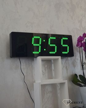 Zegar cyfrowy JVD z zielonym wyświetlaczem LED DH1.3 ✅ Zegar z wyświetlaczem godziny w kolorze zielonym o wysokości cyfr 13 cm ✅ (6).JPG