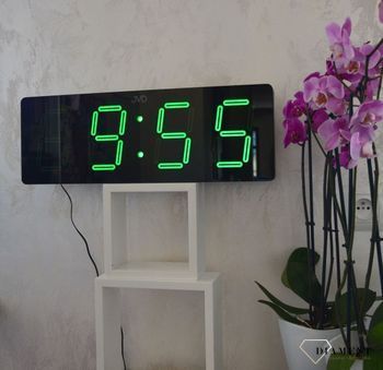 Zegar cyfrowy JVD z zielonym wyświetlaczem LED DH1.3 ✅ Zegar z wyświetlaczem godziny w kolorze zielonym o wysokości cyfr 13 cm ✅ (9).JPG