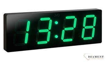 Zegar cyfrowy JVD z zielonym wyświetlaczem LED DH1.3 ✅ Zegar z wyświetlaczem godziny w kolorze zielonym o wysokości cyfr 13 cm ✅.jpg