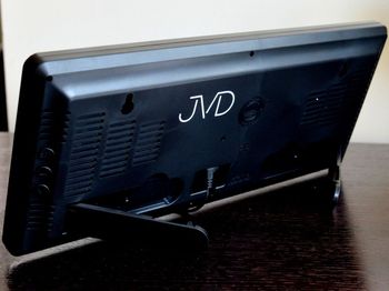 Zegar cyfrowy LCD JVD termometrem i higrometrem Czerwone cyfry DH308.1. ⏰ Alarm ⏰ Data ⏰ Termometr ⏰ Higrometr ⏰ Czujnik oświetlenia (2).JPG