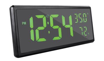 Zegar cyfrowy LCD JVD termometrem i higrometrem Zielone cyfry DH308.2f.jpg