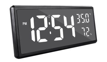 Zegar cyfrowy LCD JVD termometrem i higrometrem Białe cyfry DH308.3.jpg