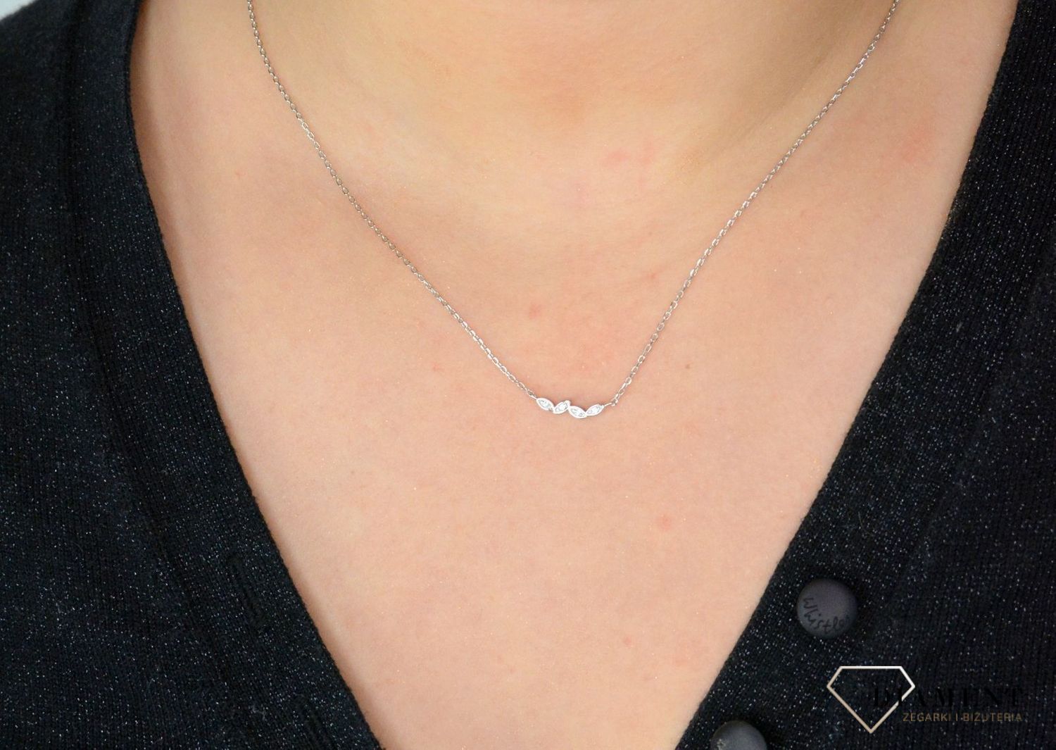 Naszyjnik srebrny Infinity DHNZ005642 z cyrkoniami.jpg