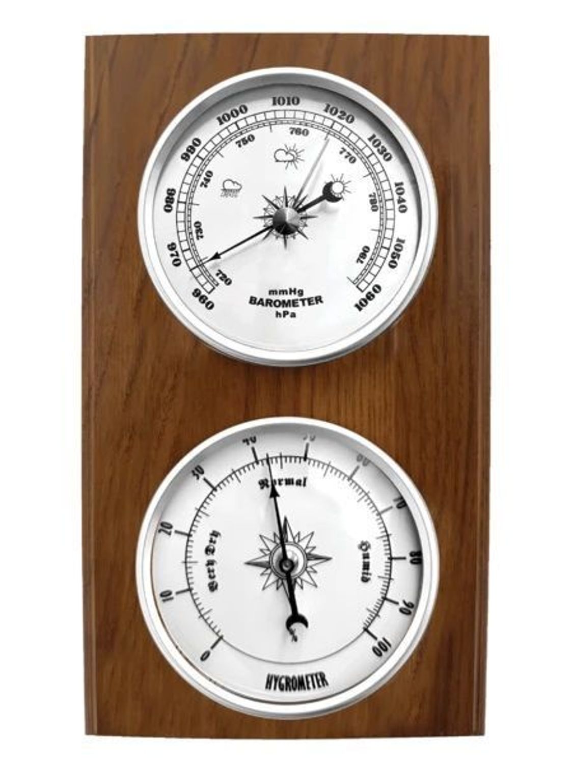 Drewniana stacja pogody Barometr JVD BA232.11. Stacja pogody barometr. Drewniany barometr ścienny. Wiszący barometr na ścianę. Barometr ścienny drewniany..jpg