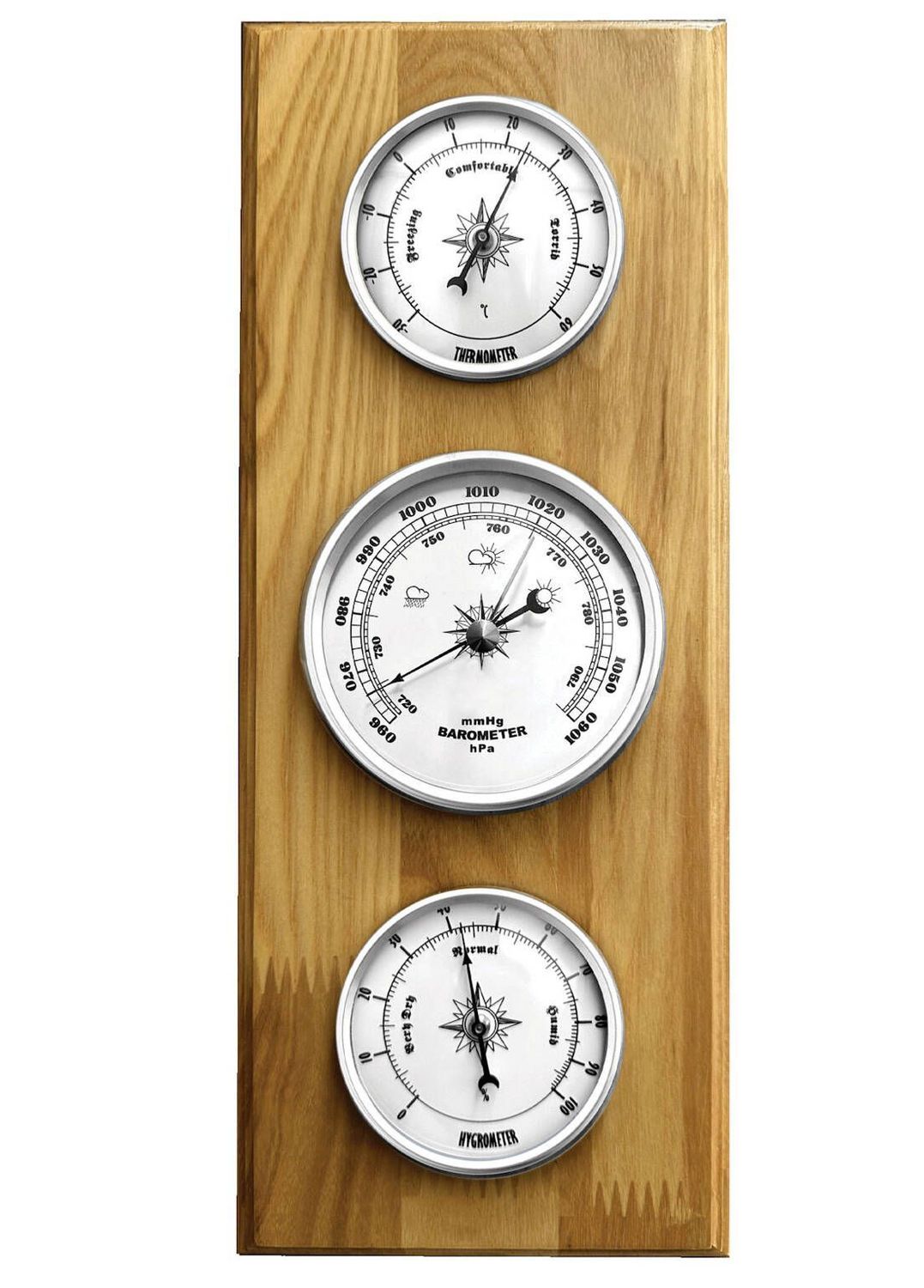 Drewniana stacja pogody JVD Barometr Higrometr Termometr BA233.68.jpg