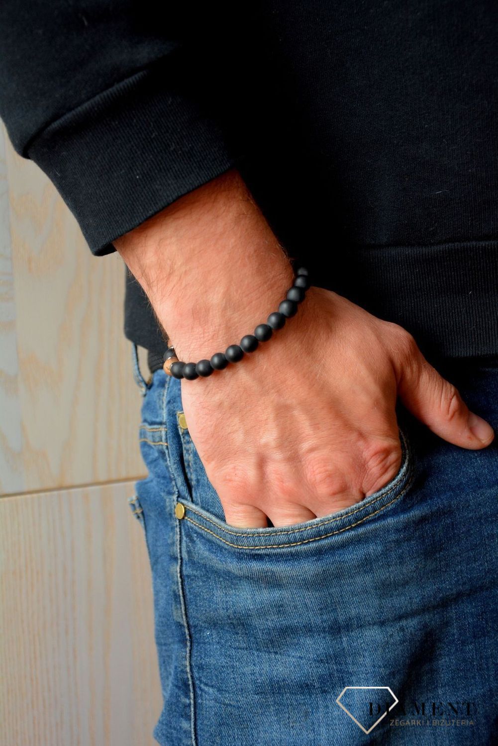 Bransoletka męska koraliki DIA-BRA-0022-INNEd.jpg