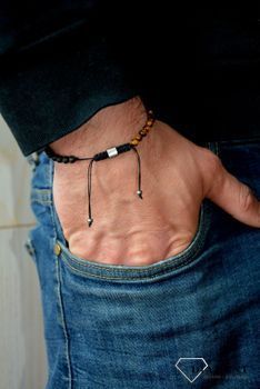 Bransoletka męska koraliki i lawa wulkaniczna✓ Biżuteria męska w Sklepie z Akcesoria Męskie zegarki-diament.pl✓Piękne i Eleganckie Bransoletki męskie✓Darmowa wysyłka✓ (4).JPG