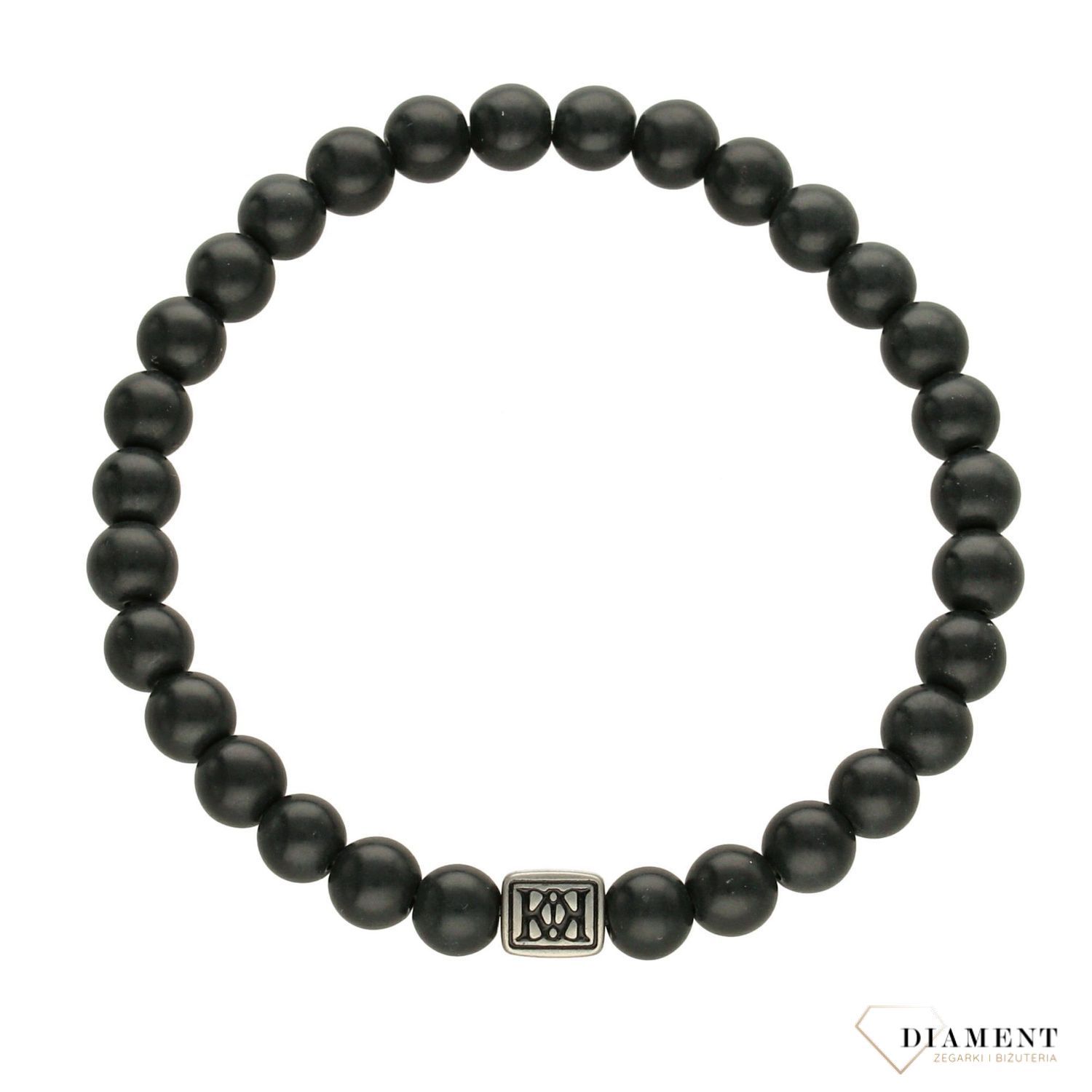 Bransoletka męska onyks czarna DIA-BRA-0026-STALd.jpg