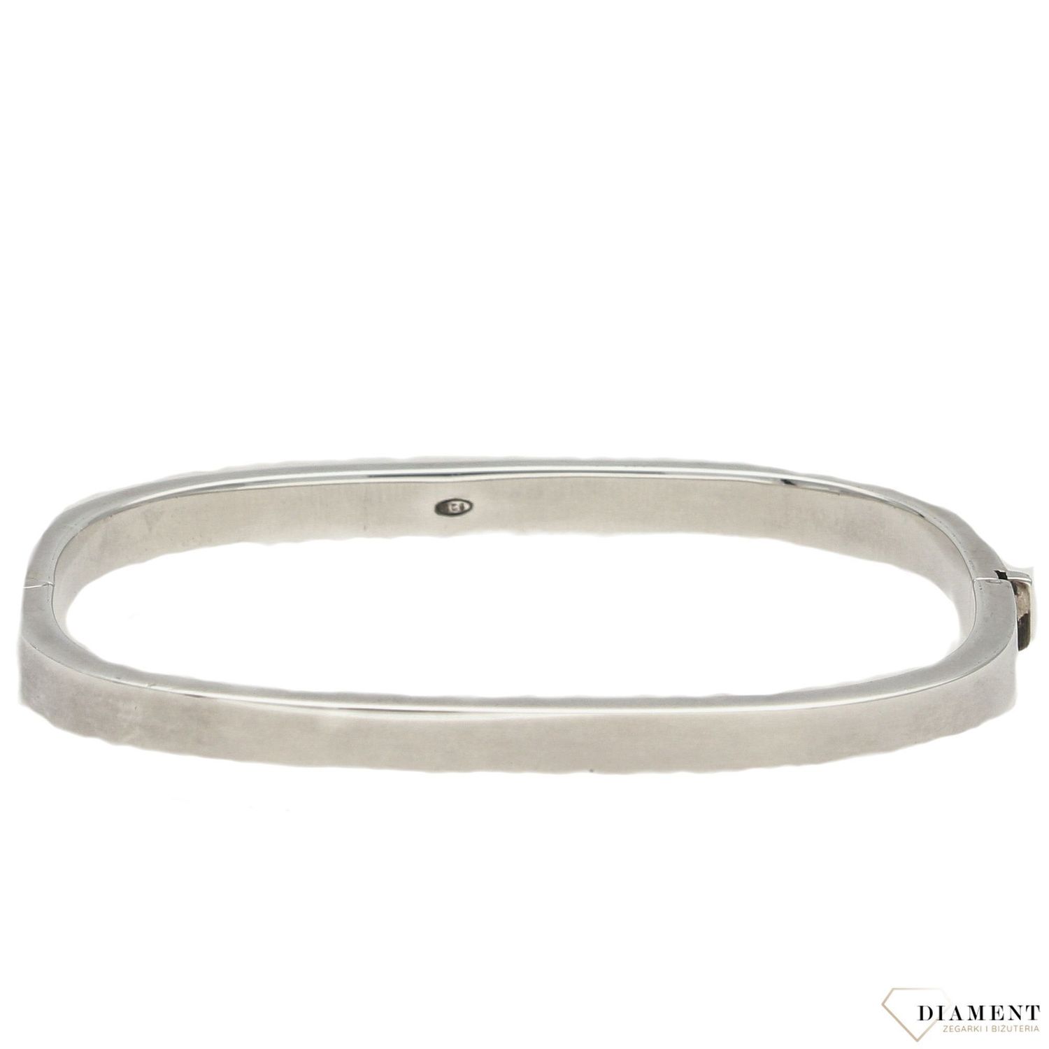 Srebrna bransoletka kółko gładka  (1).jpg