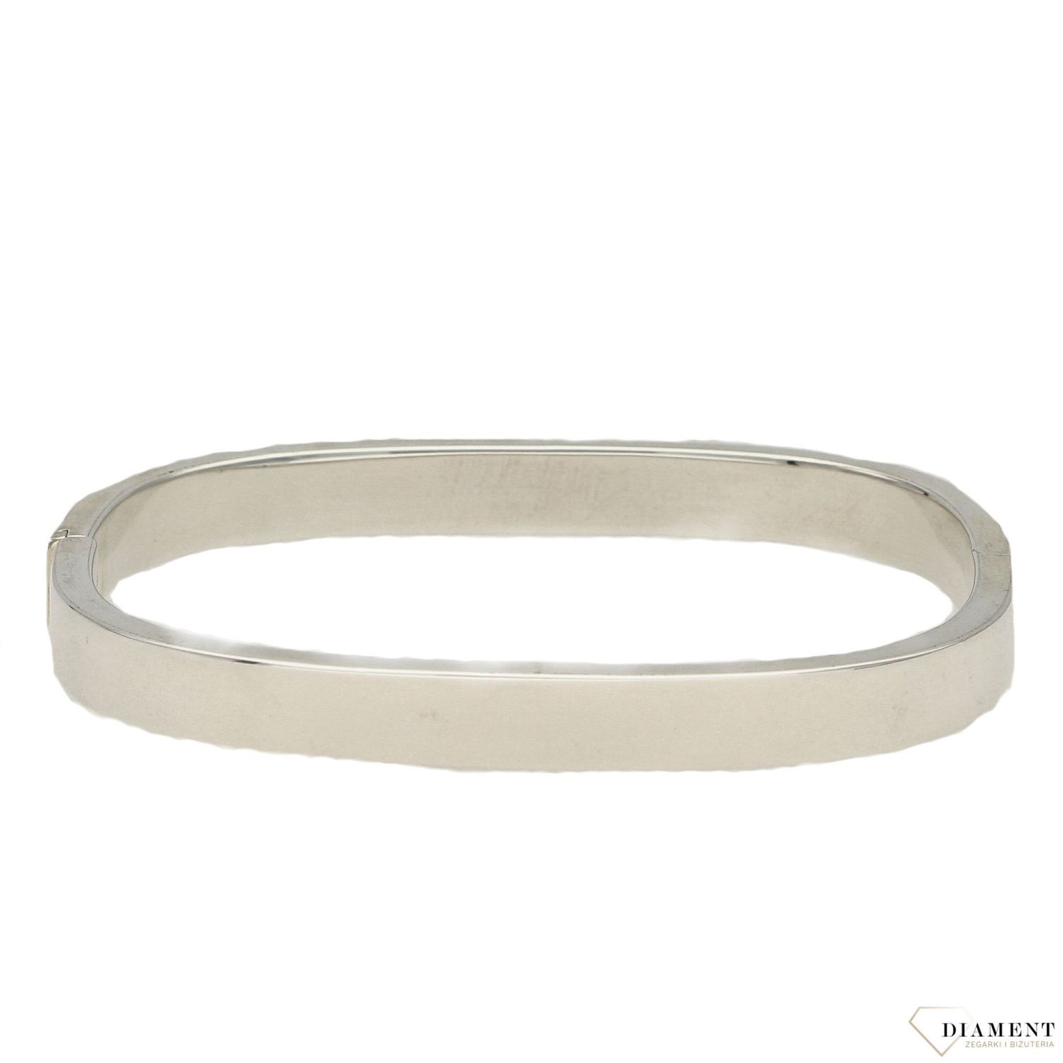 Bransoletka srebrna gładka sztywna zapinana  (2).jpg
