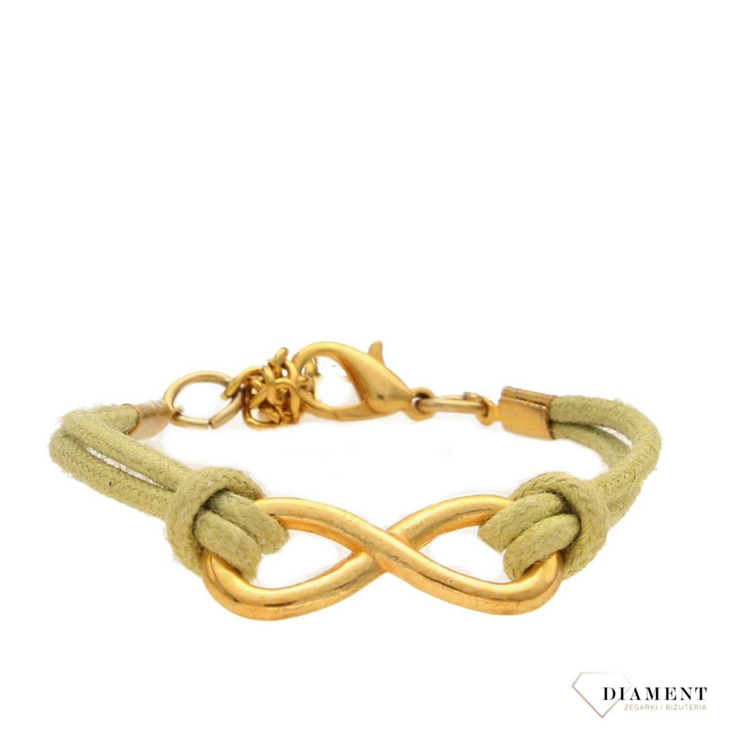 Bransoletka z grawerem pozłacana nieskończoność DIA-BRA-0215-MET. ✅ Znak nieskończoności (2).jpg