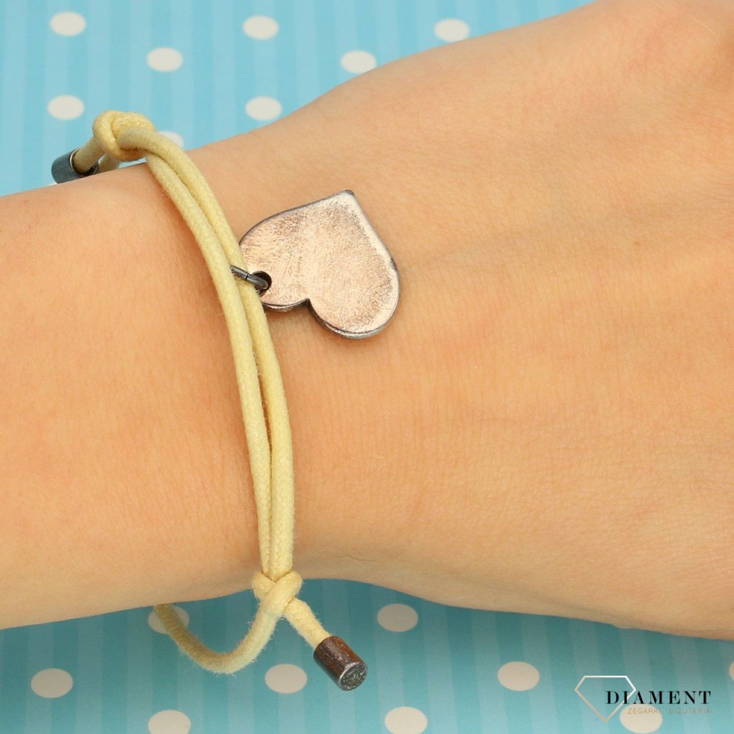 Bransoletka z grawerem gładkie serduszko DIA-BRA-0216-MET (1).jpg