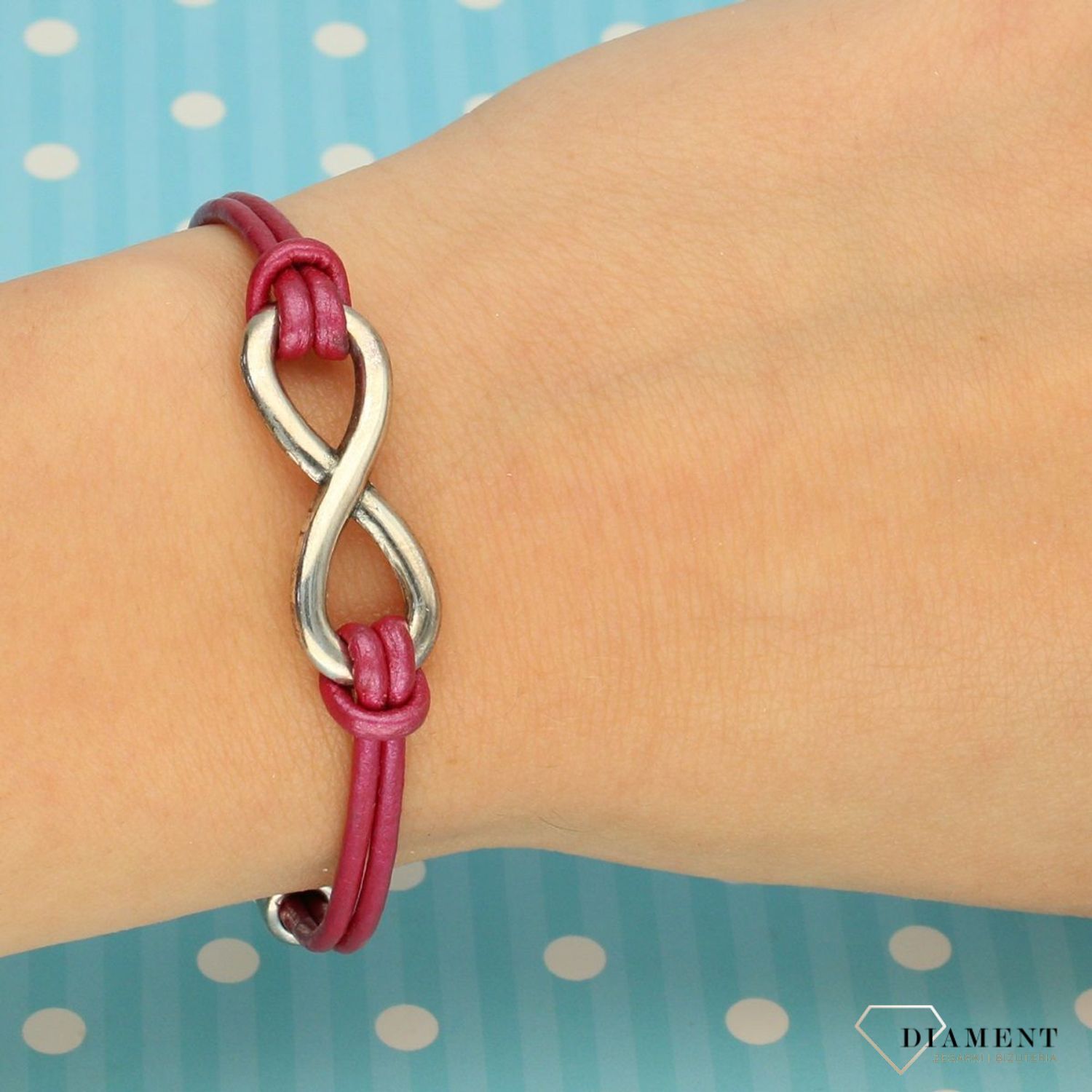 Bransoletka z grawerem znak nieskończoności DIA-BRA-0222-MET (1).jpg