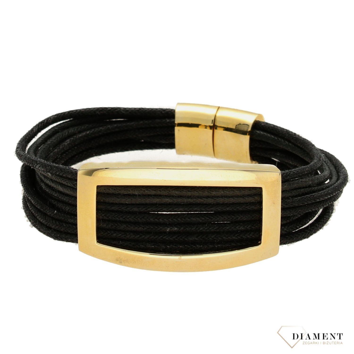 Bransoletka z grawerem damska złota klamra DIA-BRA-0233-MET (1).jpg