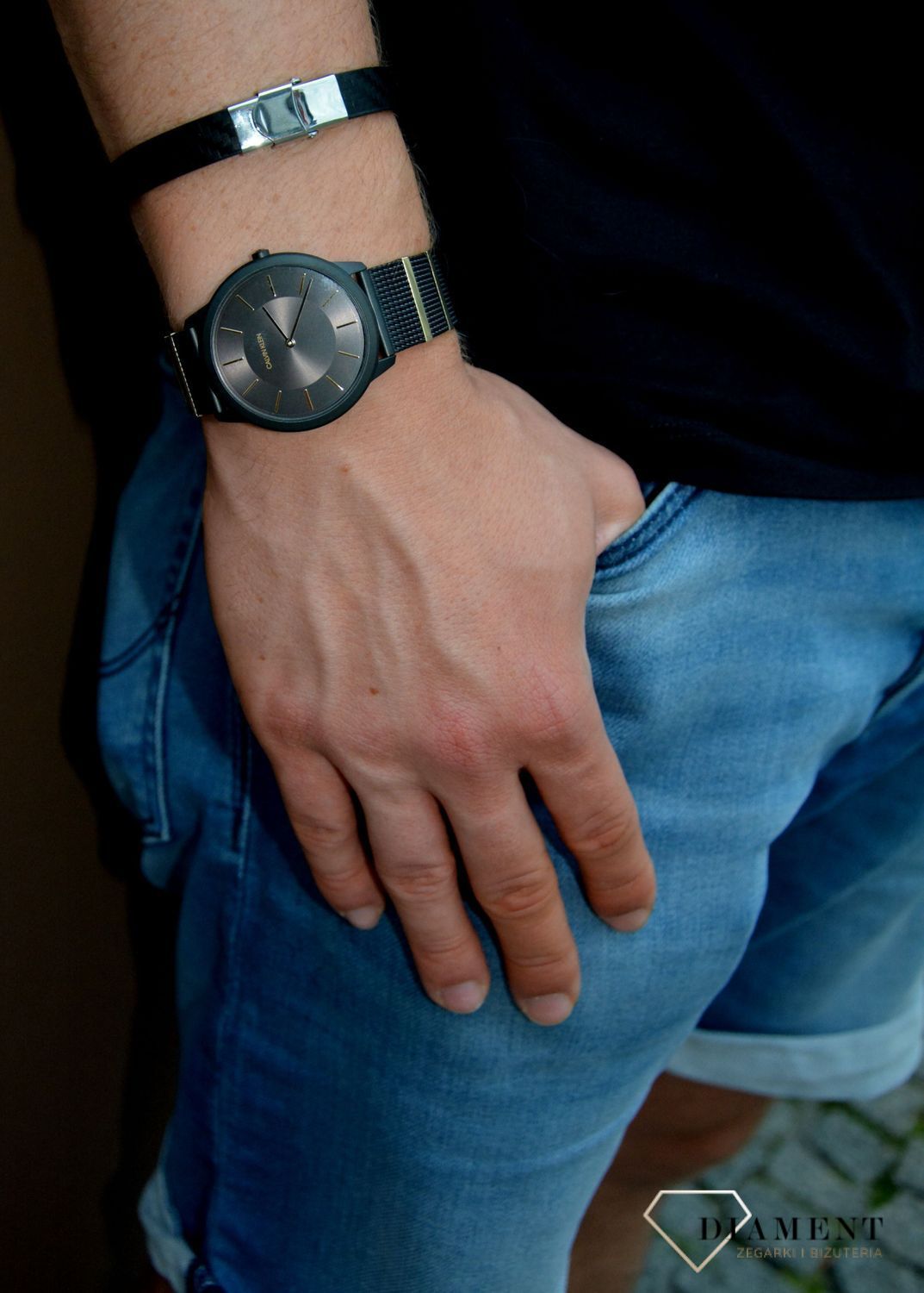 Bransoletka męska 'Blaszka do graweru V' DIA-BRA-0274-STAL.jpg