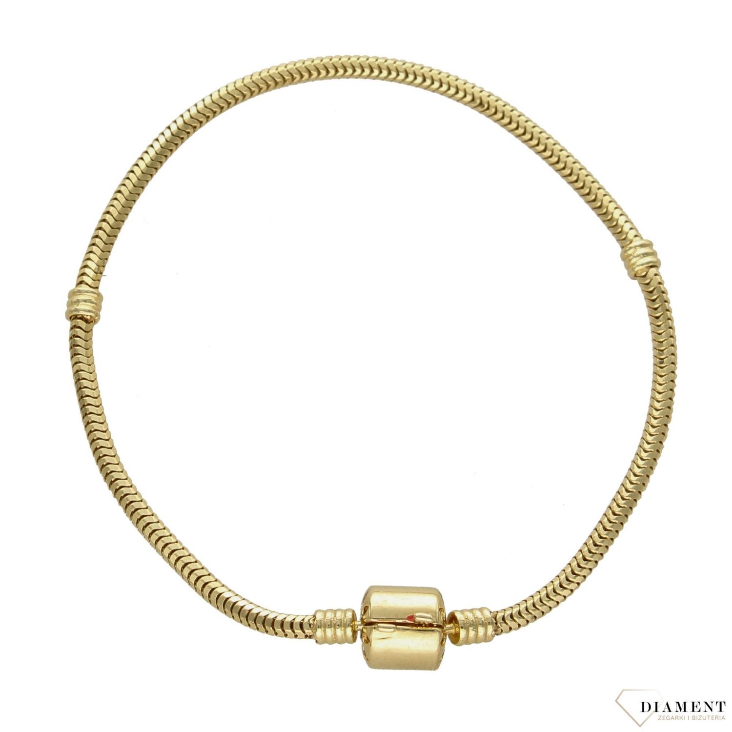 Złota bransoletka 585 'żyłka na charmsy' DIA-BRA-0384-585 (1).jpg