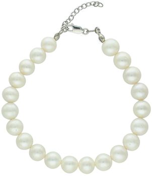 Elegancka bransoletka damska z białych pereł 9 mm – srebro 925, 21 cm + przedłużka (3).jpg