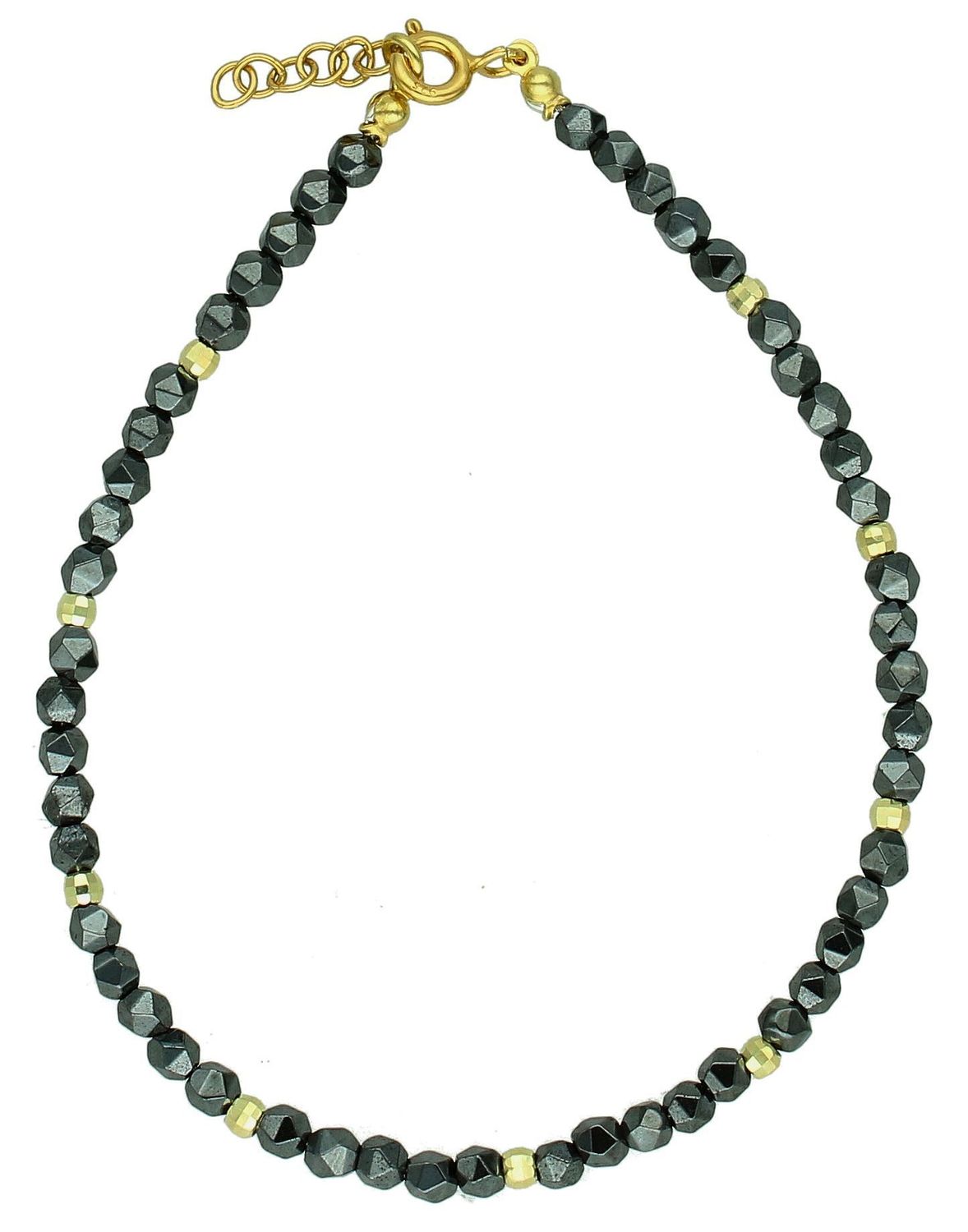 Srebrna bransoletka damska 925 kamienie naturalne hematyt DIA-BRA-11483-925.jpg