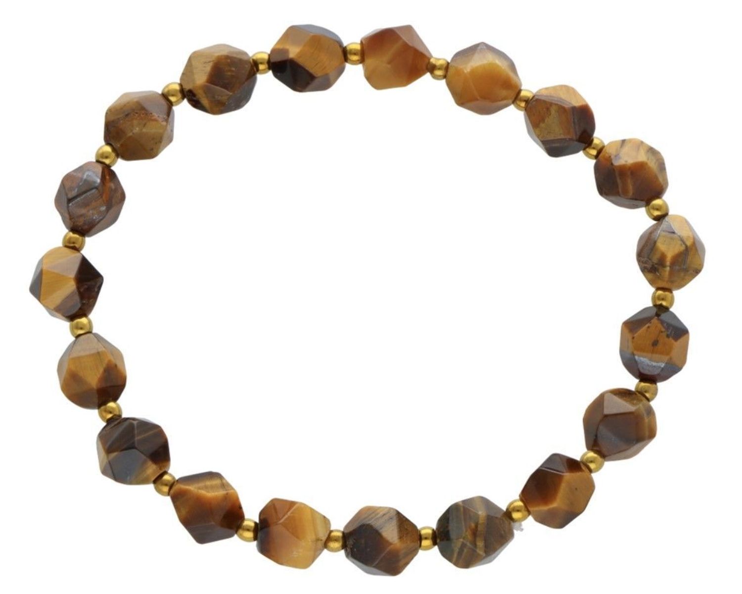 Bransoletka damska na gumce tygrysie oko fasetowane 6mm DIA-BRA-11498-INNE. Bransoletka na gumce z kamieniami. Bransoletka damska z kamieniami naturalnymi. Bransoletka z tygrysim okiem. Bransoletka z kamieniami na prezent.123.jpg