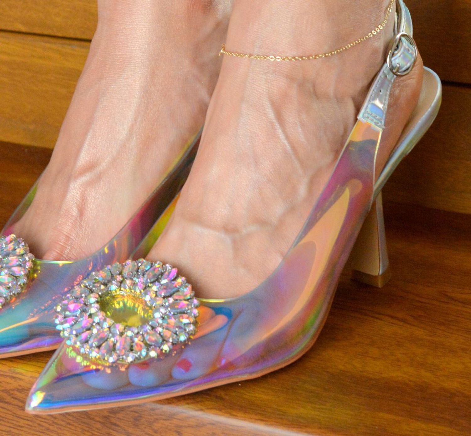 Bransoletka złota na nogę splot ROLO próba 585, DIA-BRA-12171-585 Bransoletki na nogę to ozdoby na kostkę, szczególnie lubiane przez kobiety podczas wakacji..jpg