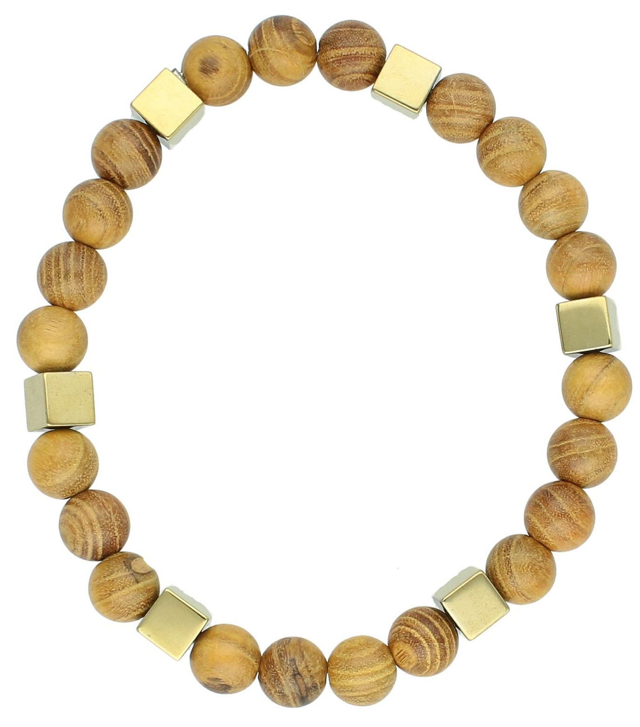 Bransoletka drewno egzotyczne DIA-BRA-12578-INNE  Bransoletka na gumce to biżuteria cechująca się oryginalnością i wygodą, która zachwyci każdą kobietę. Oryginalny pomysł na prezent.11.jpg