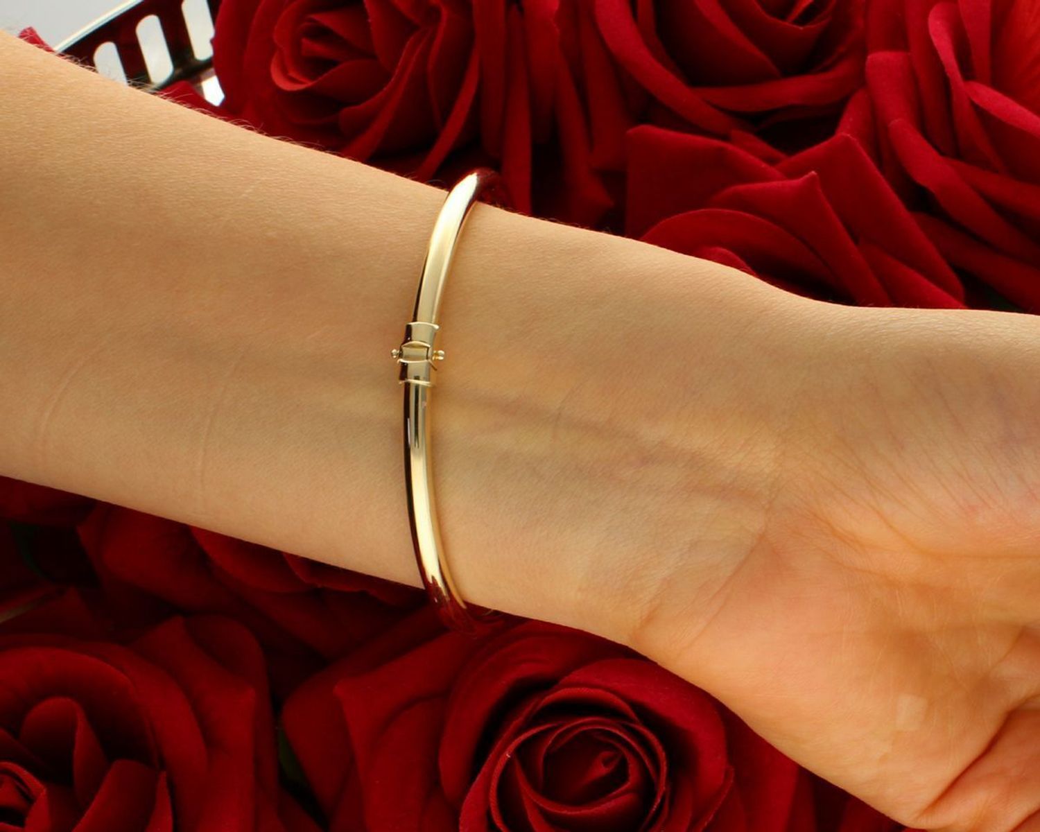 Bransoletka złota gwóźdź pr 585, DIA-BRA-12940-585 Złota bransoletka wykonana z 14 karatowego żółtego złota. Bransoletka to idealny pomysł na prezent.1.jpg